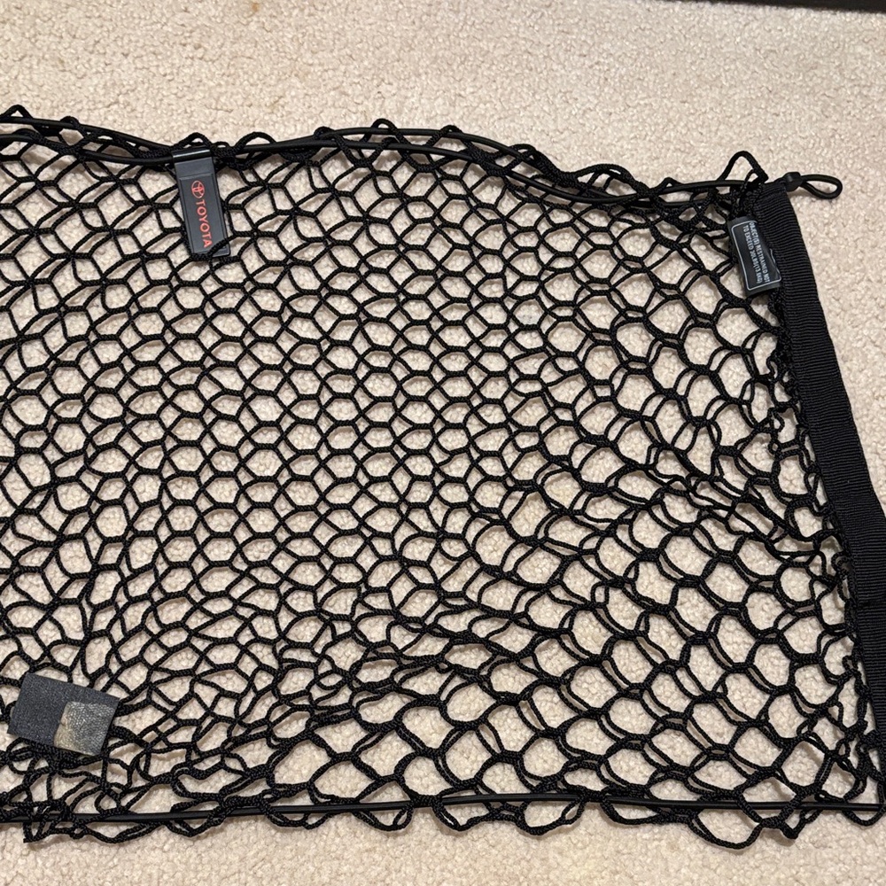 Toyota Camry Black Cargo Net